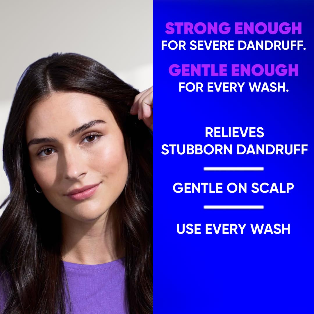Head & Shoulders Dandruff Shampoo, Clinical Strength Advanced Oil Control, Our Maximum Anti-Dandruff Prescription-Strength Formula, Flake Protection, Seborrheic Dermatitis Relief, Citrus, 13.5 Fl Oz - Image 8