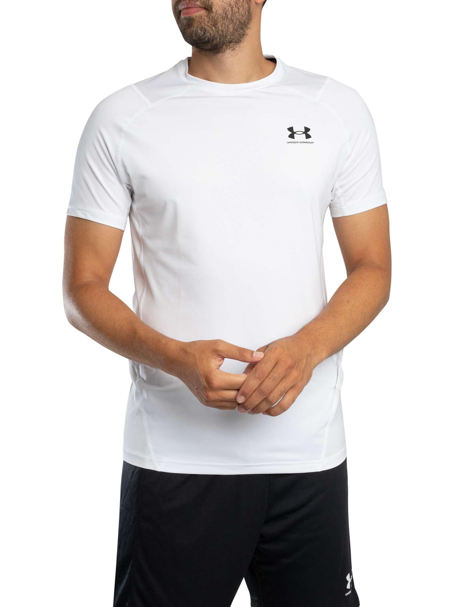 Under Armour Herren Ua Hg Armour Fitted Ss leichtes Funktionsshirt, atmungsaktives und schnell trocknendes Kompressions-Top (1er Pack)