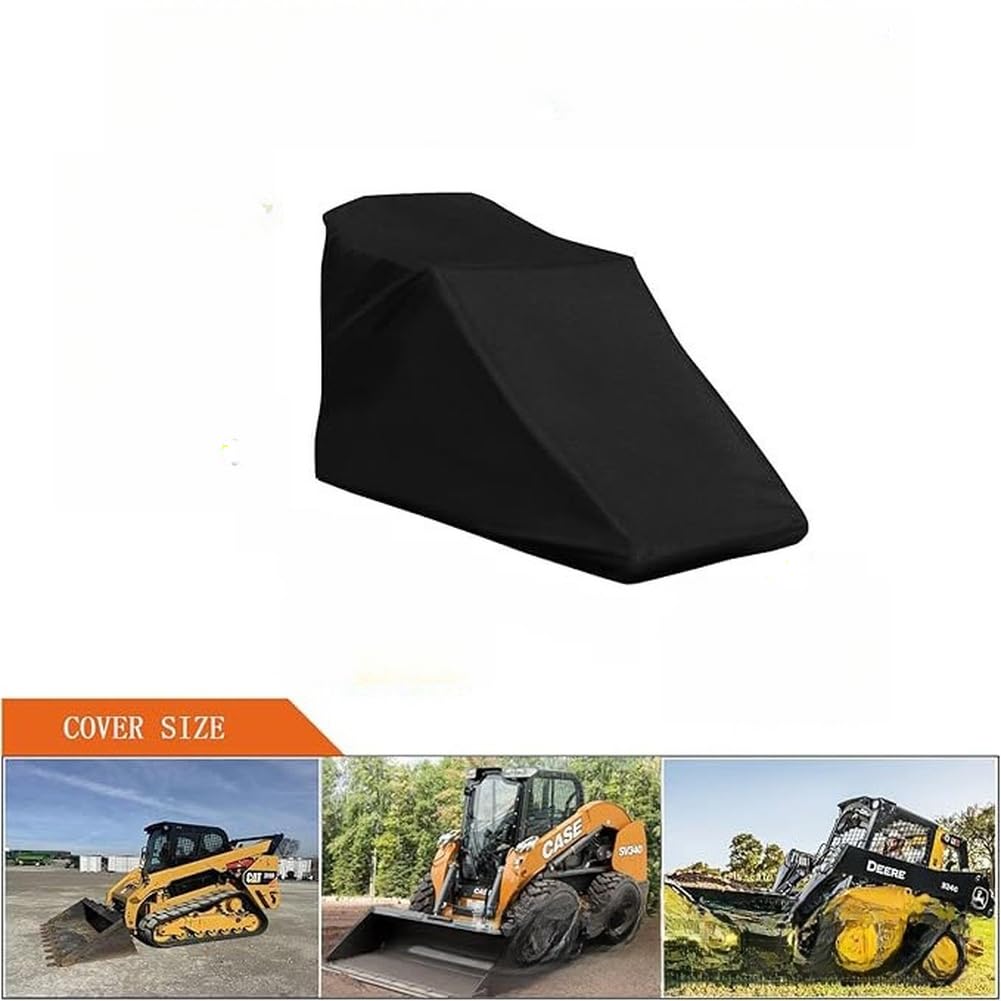 Copertura per paravento per Bobcat, tessuto Oxford 210D, protezione contro pioggia, polvere ed esposizione al vento (280 x 130 x 160 cm)