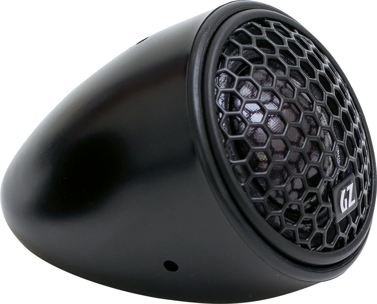 Ground Zero GZRC 165.2SQX-IV – 2-Wege Komponentensystem, 165 mm Lautsprecher, 120 W RMS, SQ-Serie, inklusive Hochtöner & Frequenzweichen, für Car-HiFi Premium-Klang
