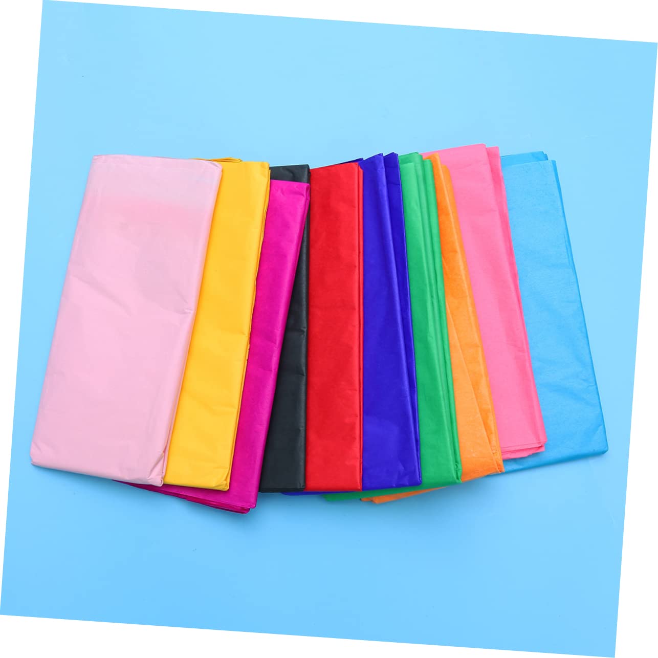 100 Stück Buntes Origami Papier Dünnes Bastelpapier für Handarbeiten Dekoration und Kreative Projekte Farben Zufällig Papier für und Kunsthandwerk Zufällige Farbe Zufällige Farbe