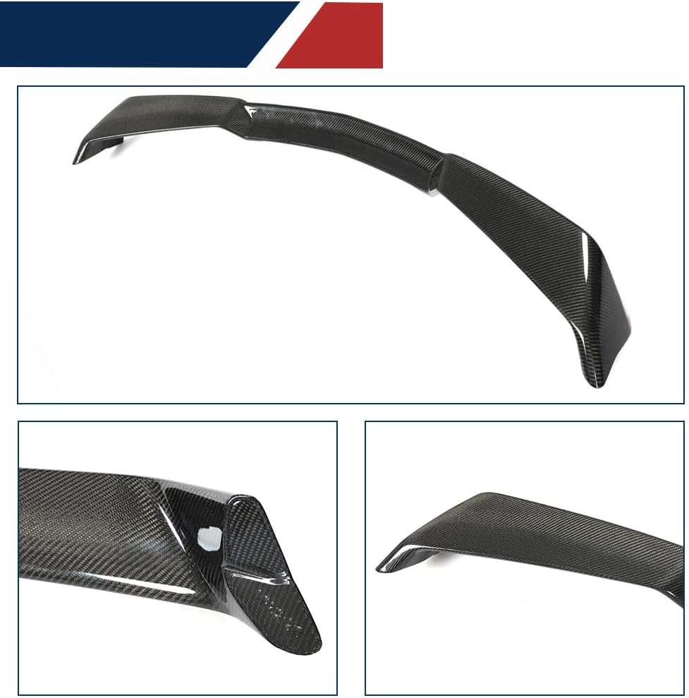 C8 Carbon Fiber Trunk Spoiler for Chevrolet Corvette C8 Stingray 2-Door 2020-2025 High Wing Custom Parts Rear Lip Spoiler Body Kits Factory Outlet