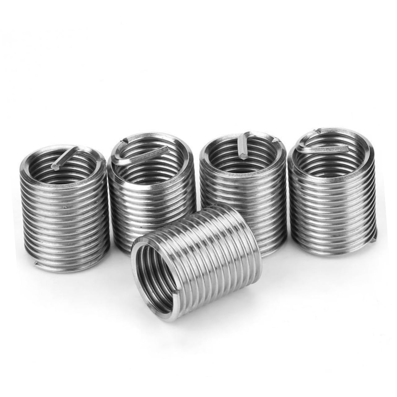 20Pcs Stainless Steel Screw Thread Covers for Plastic and Rubber Repair