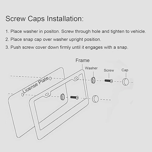 Miniatura 6 de Marcos de matrícula de fondo floral vintage nostálgico retro, marcos de matrícula con protección contra el óxido, acero inoxidable, tornillos