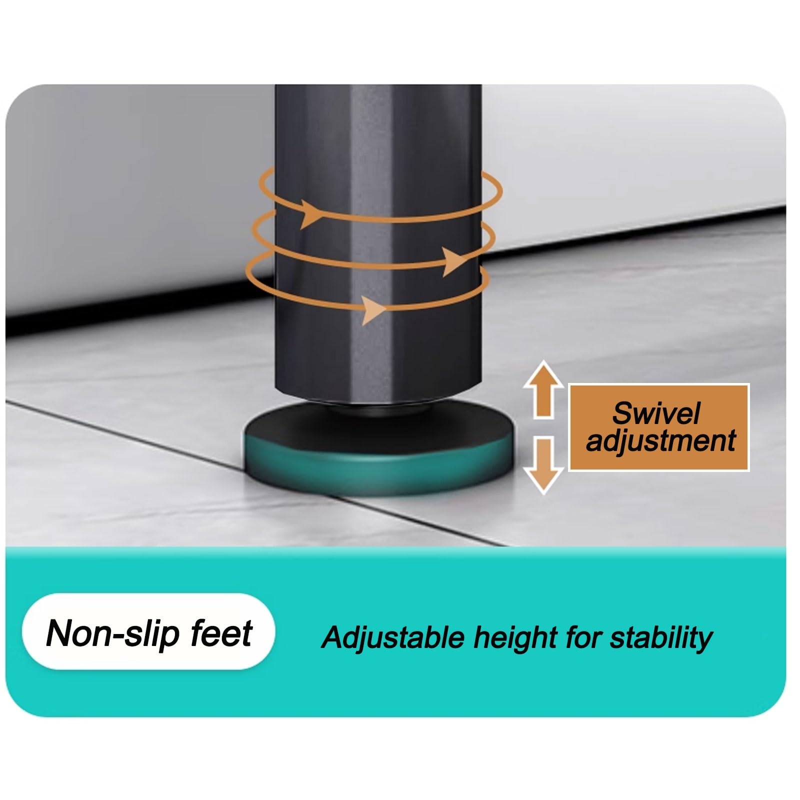 Teleskopregal Bad Über wc, Kohlenstoffstahlmaterial, mit Ausziehbarem Netzkorb, Verstellbaren Rutschfesten Füßen, Freistehender Ablage Über Der Toilette ( Color : Black , Size : 3 LAYER_C )