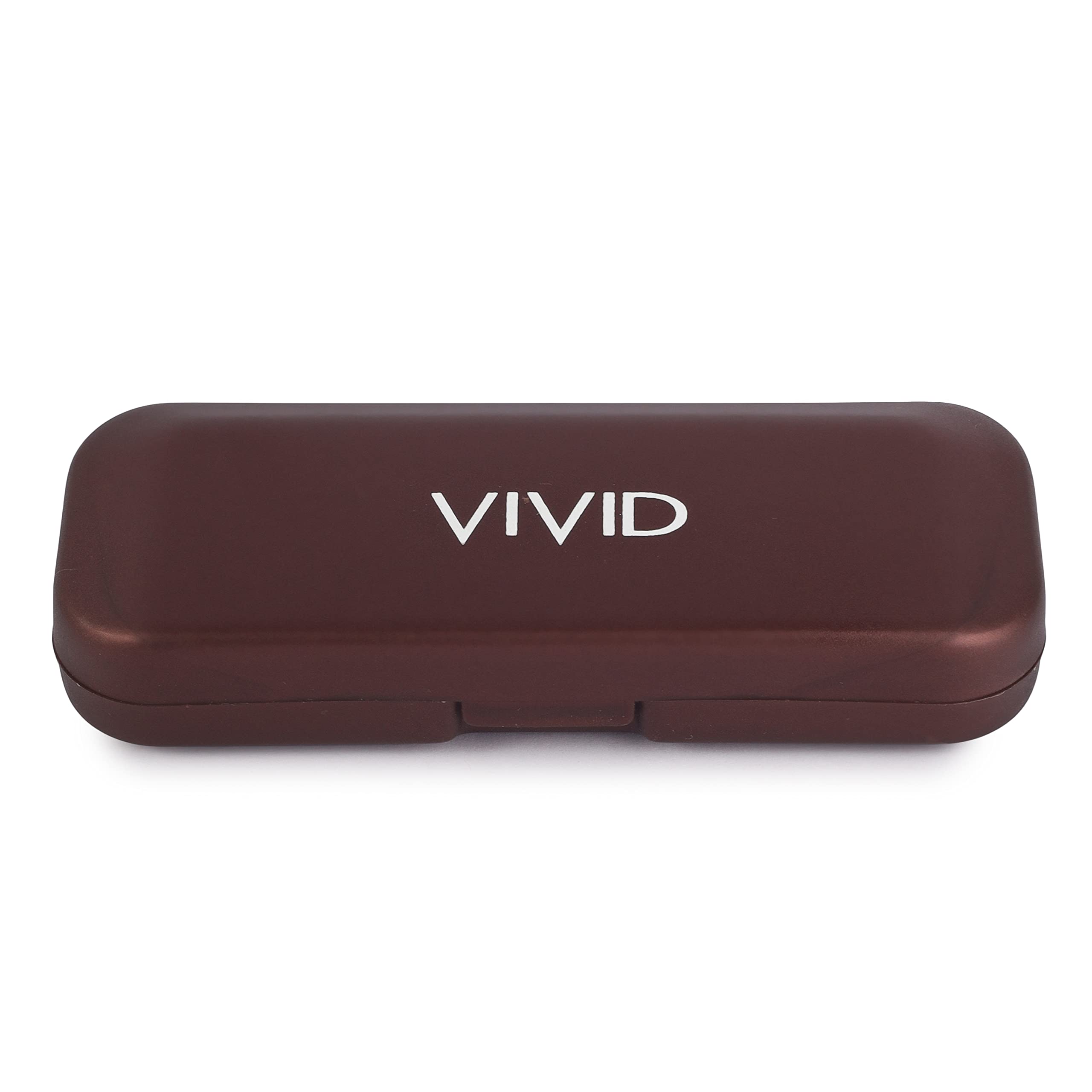 Vision Unisex Adult Lightweight Eyewear Specs Case Cover | Protect Eye Glasses | Plastic | Spectacles | Cases | Closure - Button-image-32