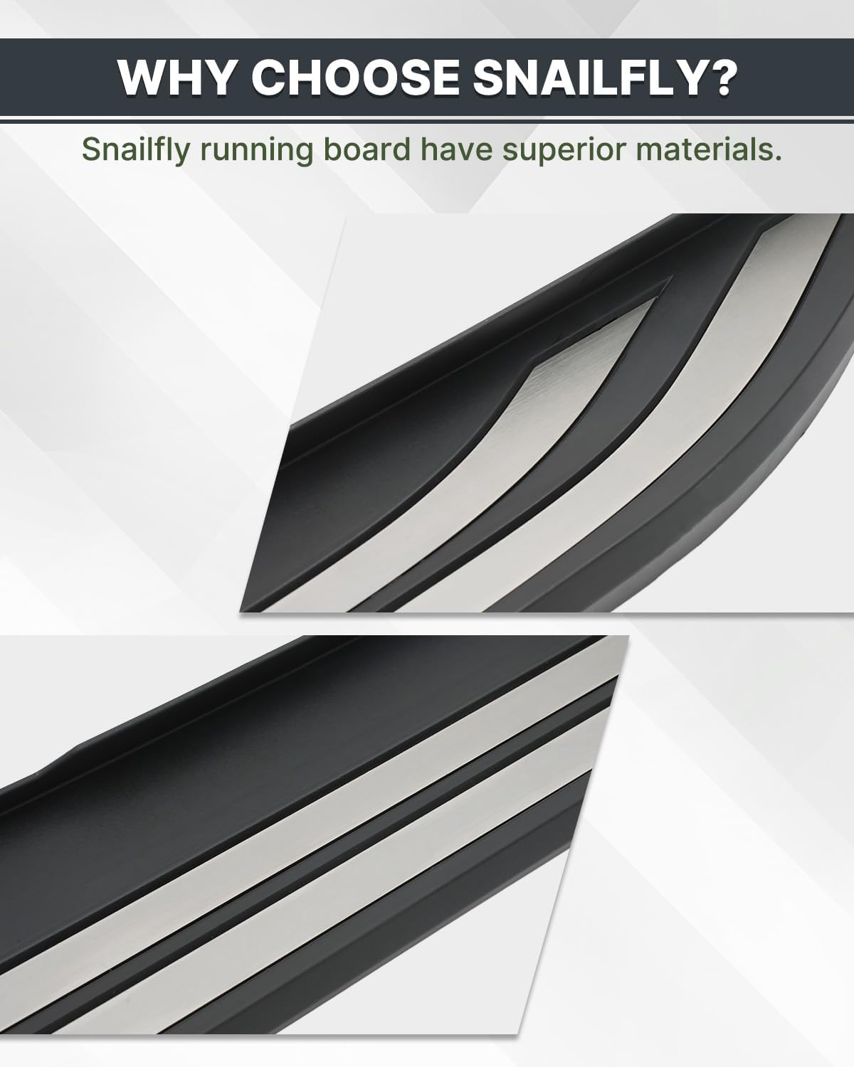 Snailfly Running Boards Fit for 2019 2020 2021 2022 2023 2024 2025 Toyota RAV4 Side Steps Nerf Bars