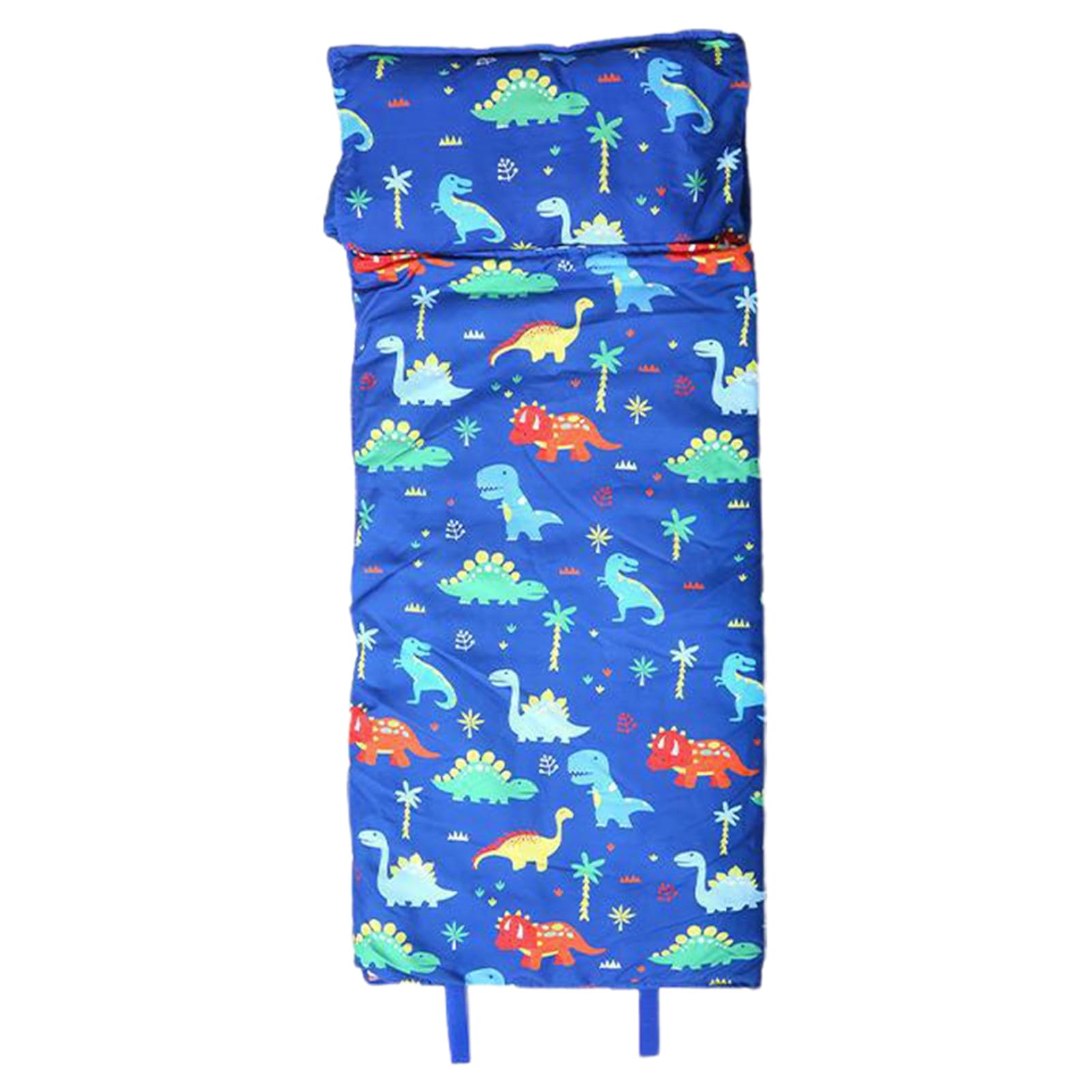 Toddler Nap Mat Toddler Nap Mat Soft Washable Roll-up Design Cartoon Print Kid Sleeping Mat with Removable Pillow Children Sleeping Bag Preschool Sleeping Bag