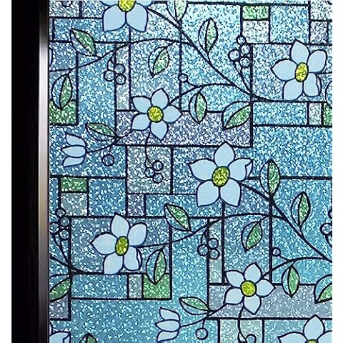 DUOFIRE Stained Glass Privacy Window Film thumbnail