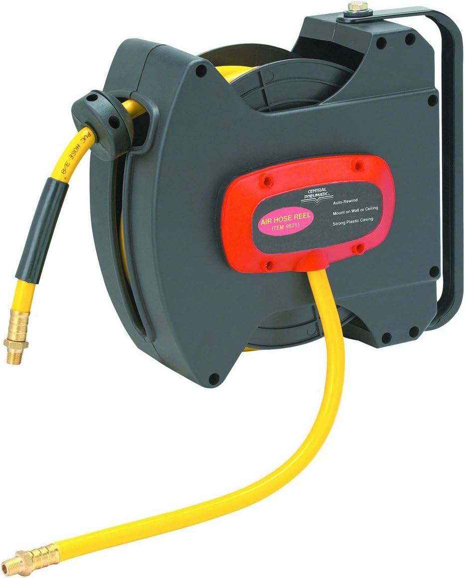 3/8 in. x 20 ft. Enclosed Retractable Air Hose Reel