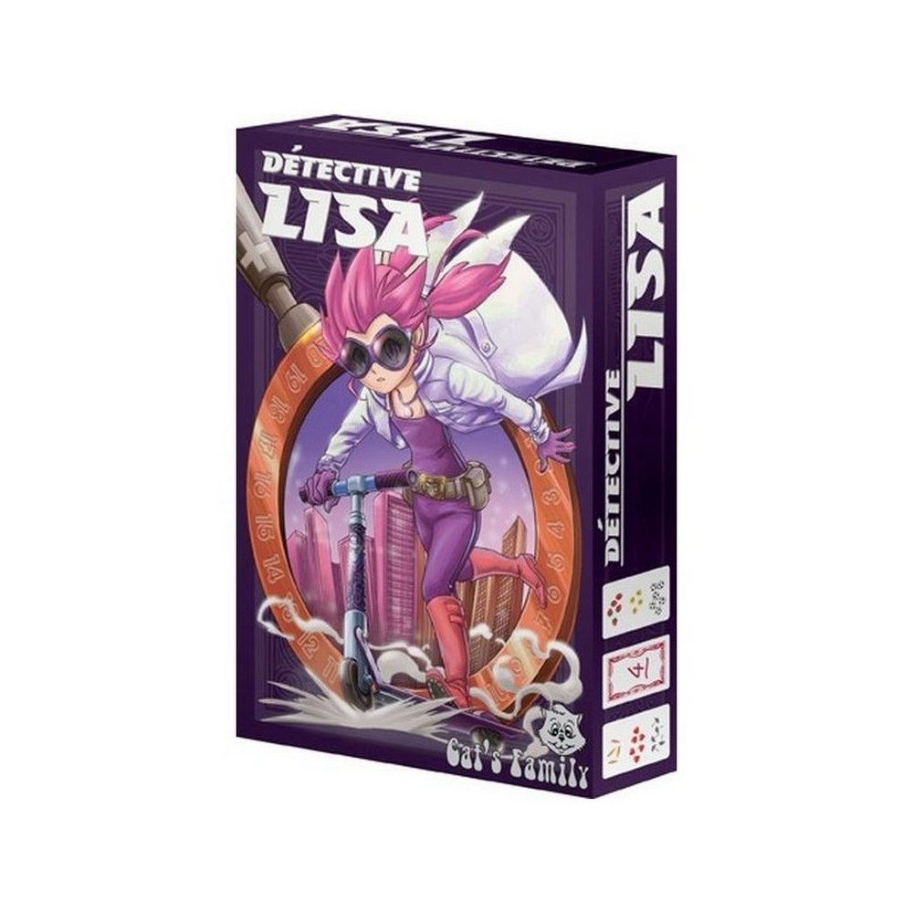 Cat's Family E420 Card Game Purple