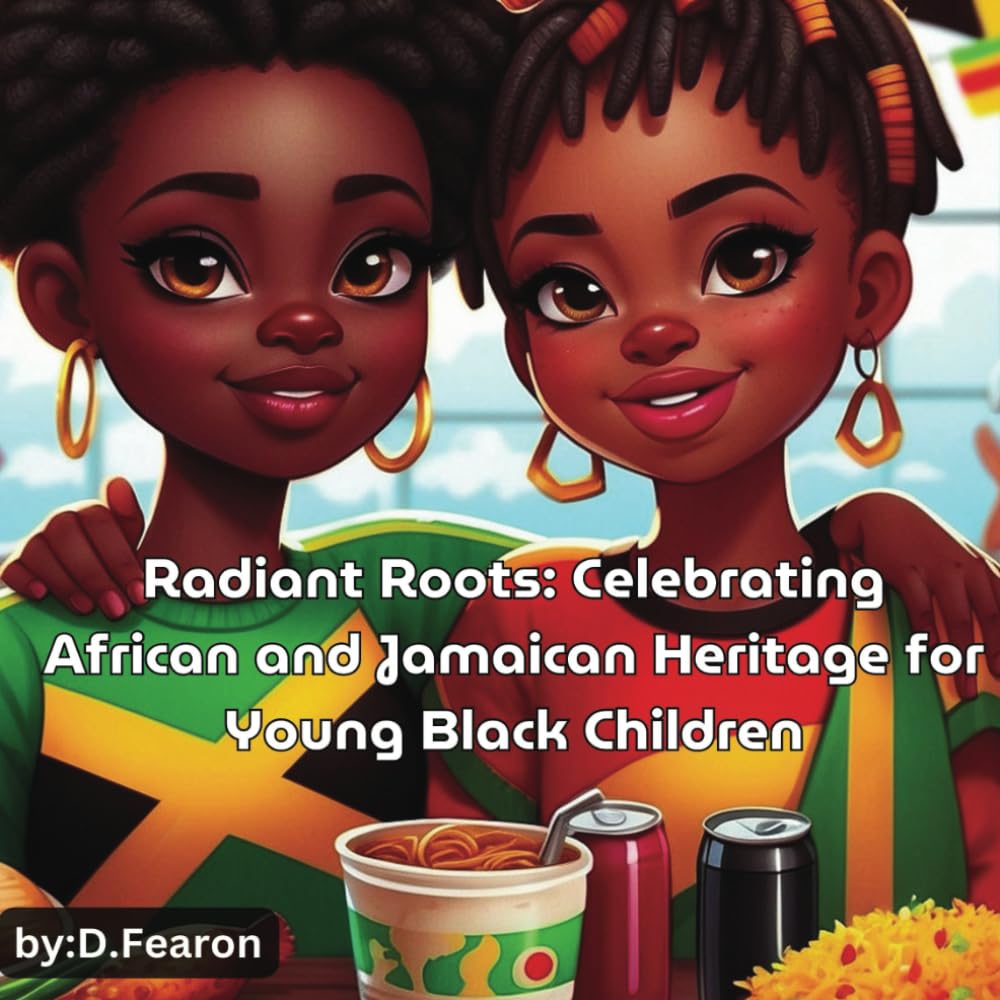 Radiant Roots: Celebrating African and Jamaican Heritage for Young Black Children | Story For Little Black Girls Ages 7-14