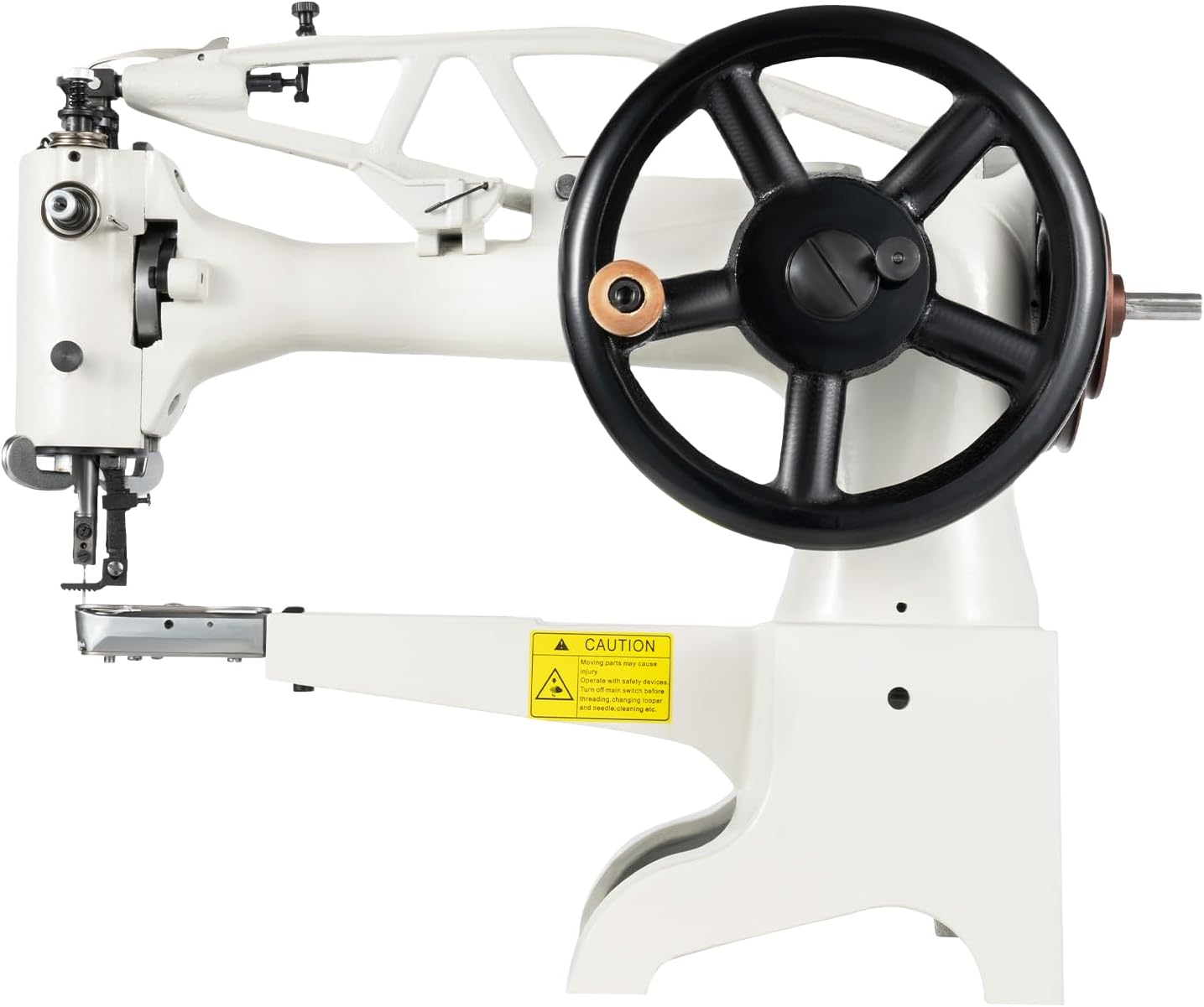 Auto Leather Sewing Machines,Industrial Sewing Machine,Leather Sewing Machine Head,Heavy Duty Sewing Machine with Accessory Kit for Beginners (SM-2972 white)