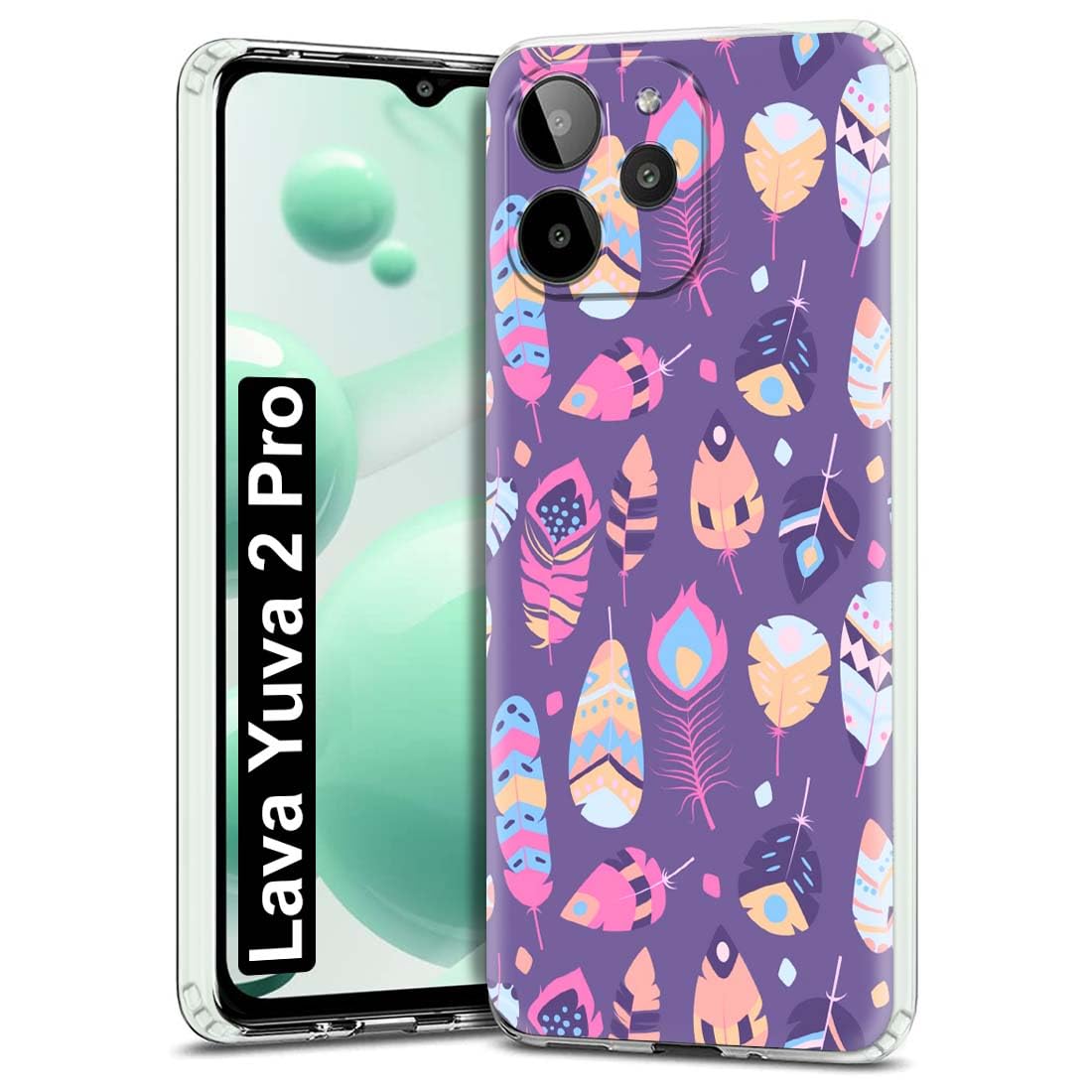 Fashionury Soft Silicon Slimfit Back Cover for Lava Yuva 2 Pro Stylish Printed Back Cover for Lava Yuva 2 Pro -D2015 (B0CJR7RR8N) Amazon Price History, Amazon Price Tracker