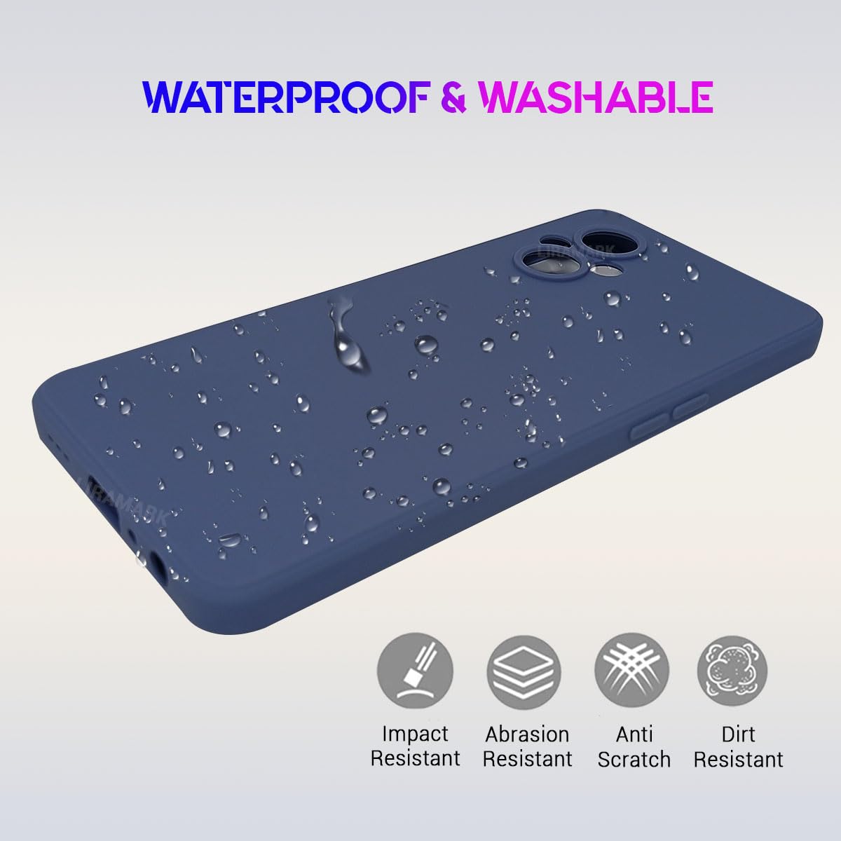 Oppo F21 Pro 5G Case - Silicone Blue -6