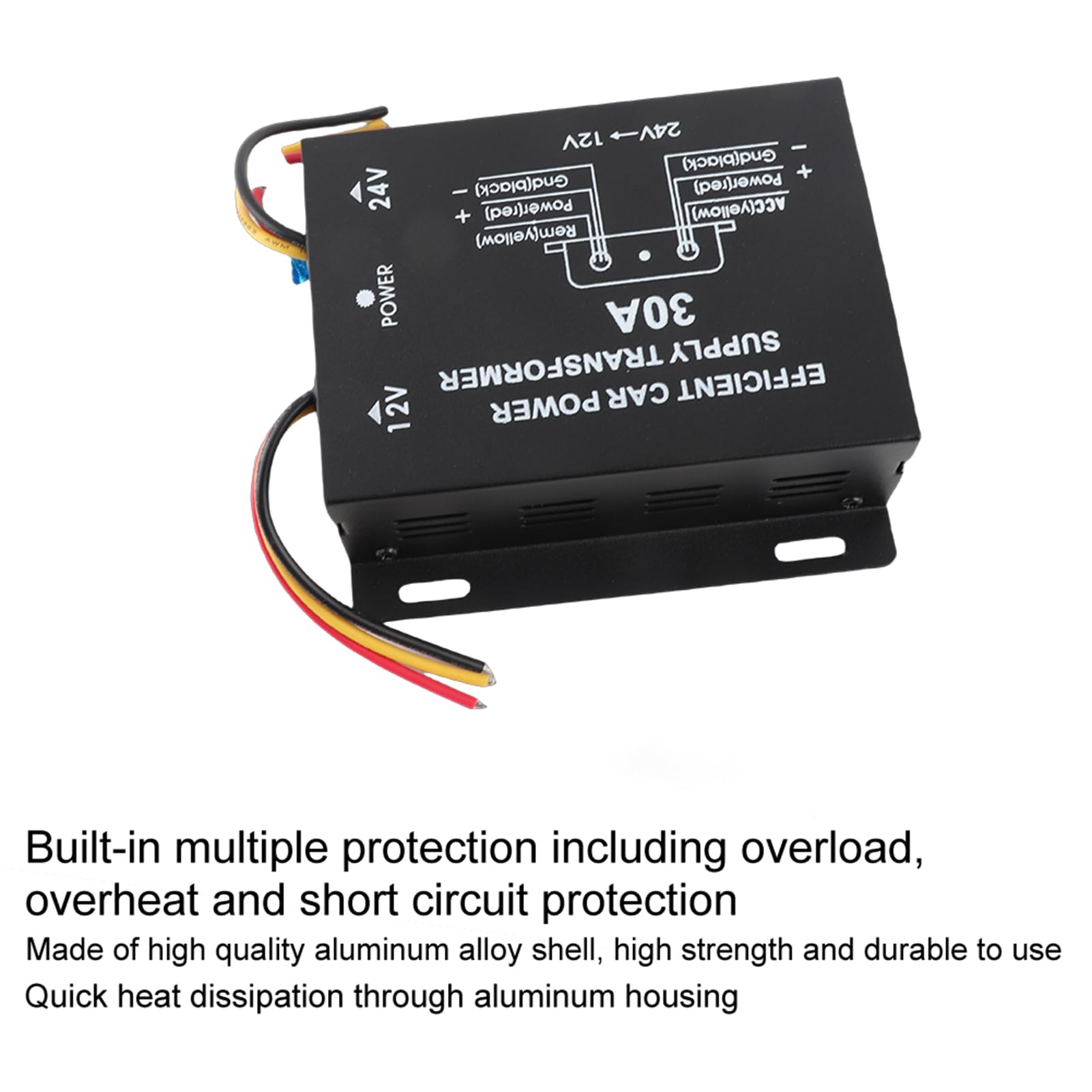Convertitore di tensione DC-DC 24V-30V a 12V 30A 240W Step-down