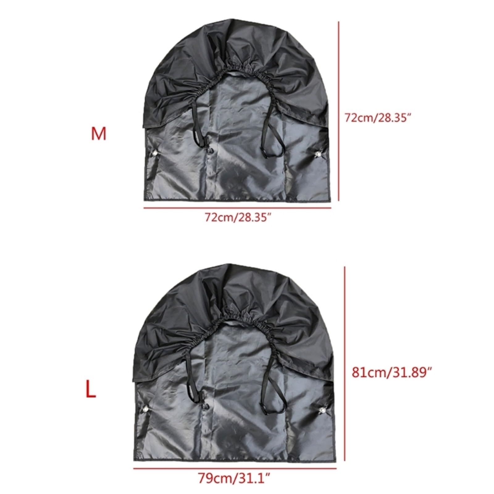 Borsa Pneumatici Copriruota for Camper, roulotte, autocaravan, Camion, 27-32 Pollici, rimorchio, Camper(27-29 Inches)