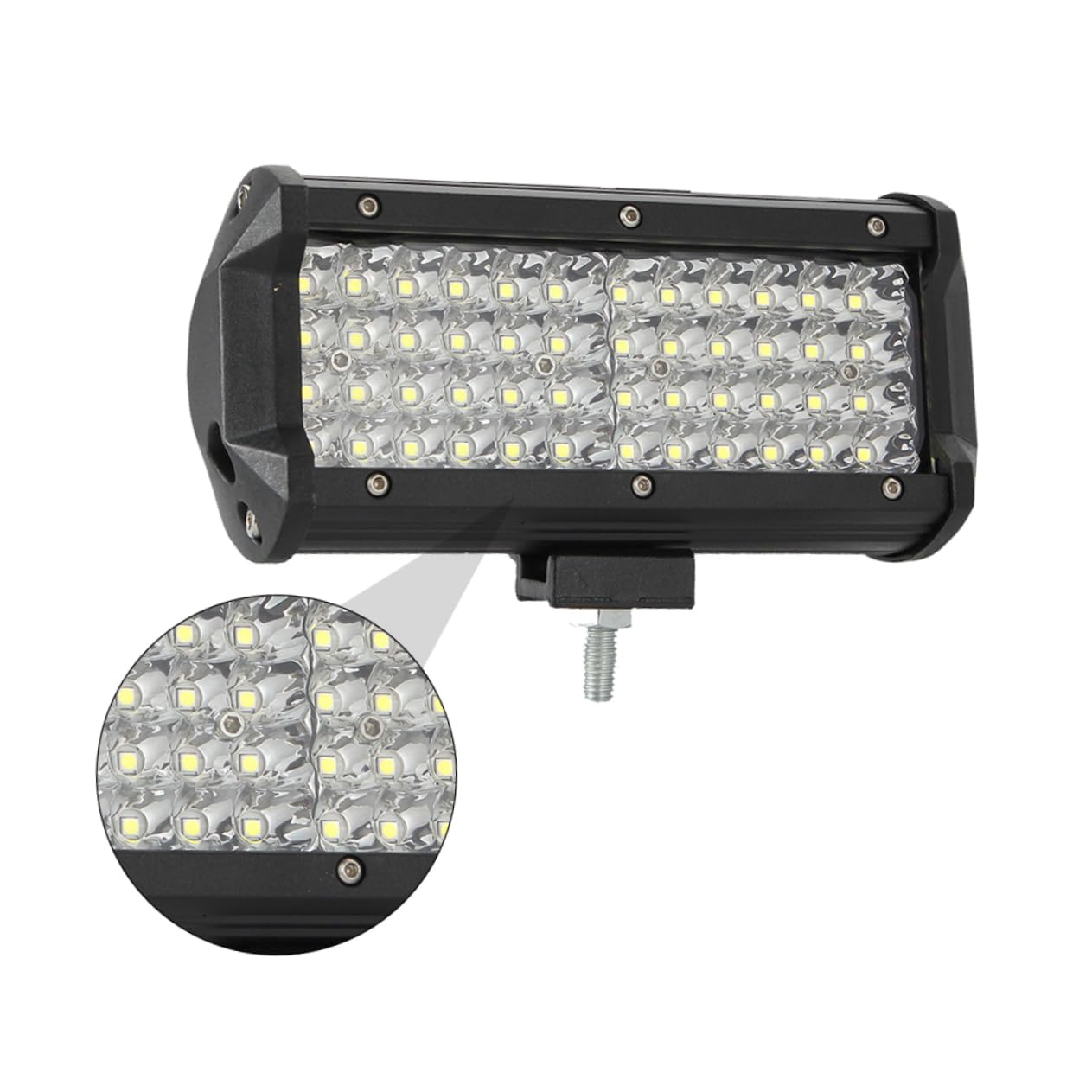 MAGICLULU Barra LED Faro da Lavoro Auto Luce LED Esterno Alta Luminosità per Off Road e Guida Notturna