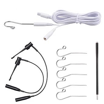 9pcs Apex Locator Accessories Endo Measuring Wire Set Touch Probe Code Cable Endo File Holder and Lip Hook