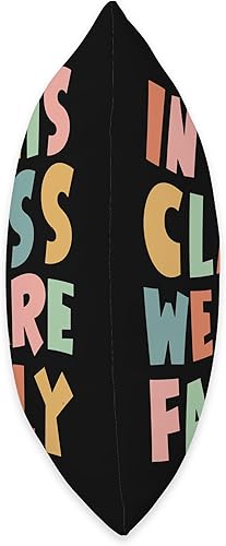 Miniatura 2 de Kindergarten and School - Funny Gift Idea In This Class We Family Learning Kindergarten - Almohada escolar, 16 x 16 pulgadas, multicolor