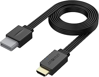 AUTOUTLET Wii to Hdmi アダプタ 統合デザイン 2M 変換ケーブル wii hdmi 変換 コンバーター 1080pに対応 Nintendo Wii、Wii U、HDTVと互換性あり 追加のケーブルは不要 黒