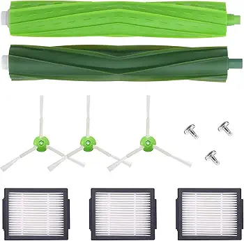 Kit de Accesorios de Repuesto, Compatible con iRobot Roomba i7 i7+/i7 Plus E5 E6 E7 Serie Robot Aspiradora, Recambio de reemplazo para Roomba i & e Series - Pack de 11PCS