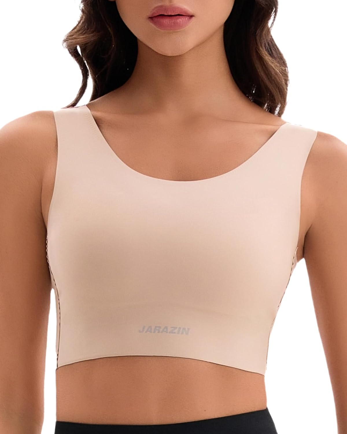 JARAZIN Seamless Chest Binder for Women FTM Transgender Pullover Breathable Half Binder Trans Comfortable Tank Top