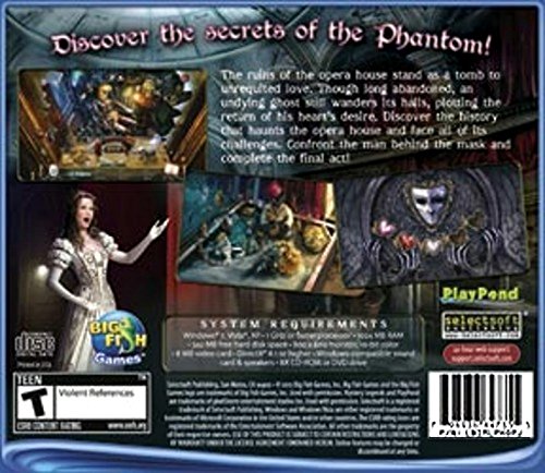 Big Fish Games Mystery Legends: Phantom Of The Opera #TOP1