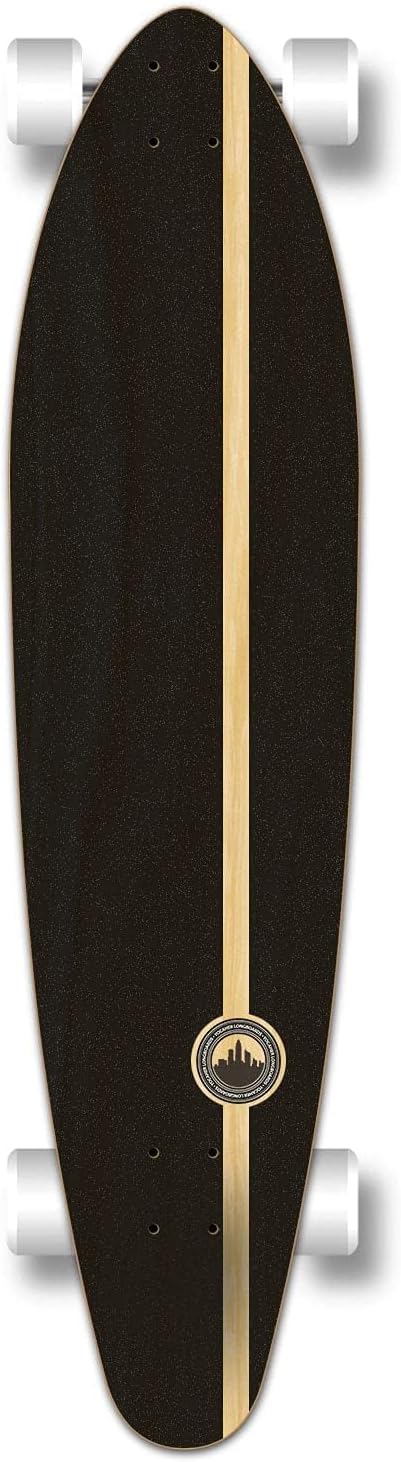Yocaher Graphic Series Complete Kicktail Skateboards Longboard w/BlackWidow Premium 80A Grip Tape, Aluminum Truck, ABEC9 Bearing, 71mm Skateboard Wheels