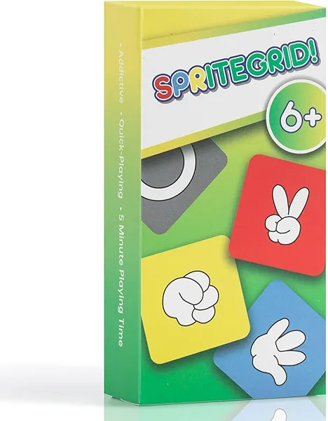 CAPAKIDS Sprite-GO Fast-Paced Card Game - 108 Cards Pack for Adults & Kids, Travel Games Camping Essentials, Easy Family Party Games for 2-3 Players Age 6+ (Classic)