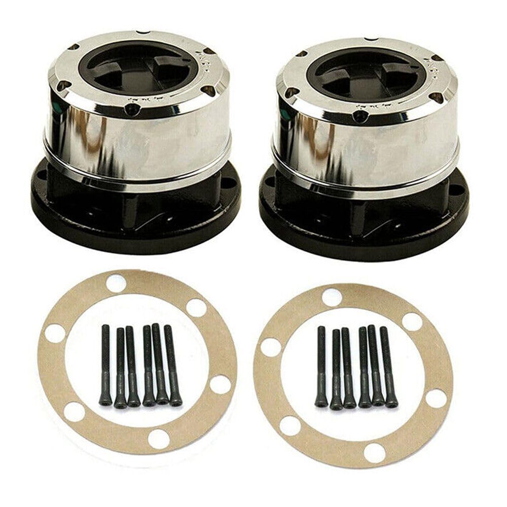 2X Locking Hub W /28 Splines for Nissan for Frontier 1998-2004 2006-2007 for Pathfinder 1990-2007 for Pickup 1995-1997 for Xterra 2000-2007 for D21 1990-1994 Manual-Transmission Type WEF2899