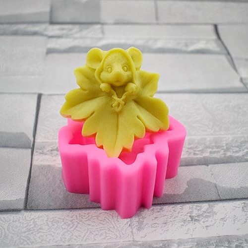 Vista 78 de Mini molde de silicona lindo conejo jabón molde para fondant chocolate caramelo pastel decoración silicona velas moldes yeso arcilla polímero