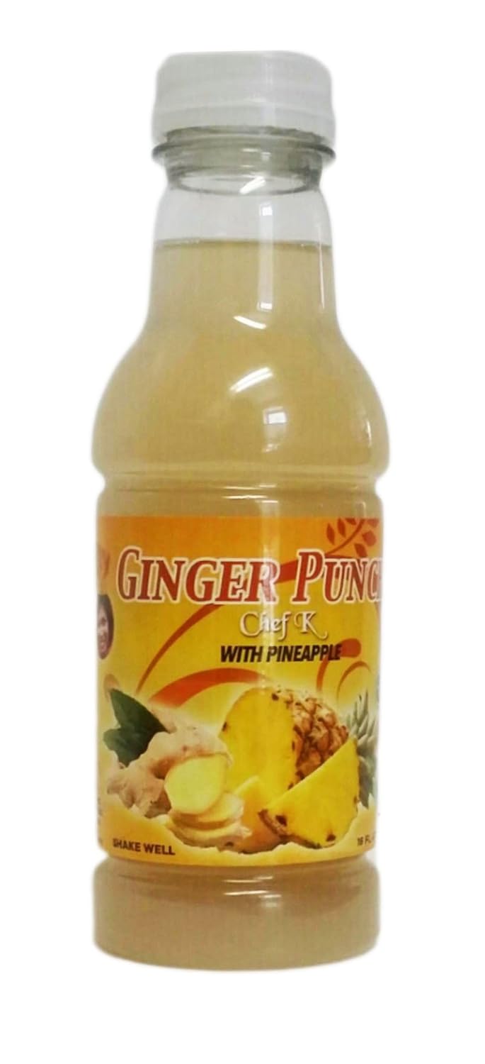Chef K Ginger Punch with Pineapple, Anti Inflammatory, Joints, Digestion, upset