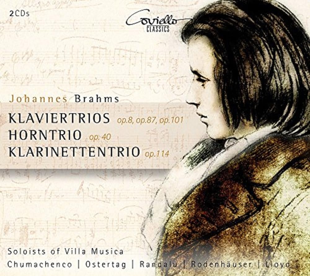 Brahms: Piano Trios op8, 87, 101, Horn Trio, Clarinet Trio