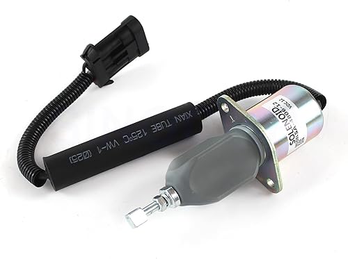 Miniatura 3 de Solenoide de corte de las piezas del camión SA-4806-12 12V - Solenoide de la parada del motor de SINOCMP para las piezas del motor de Disel del
