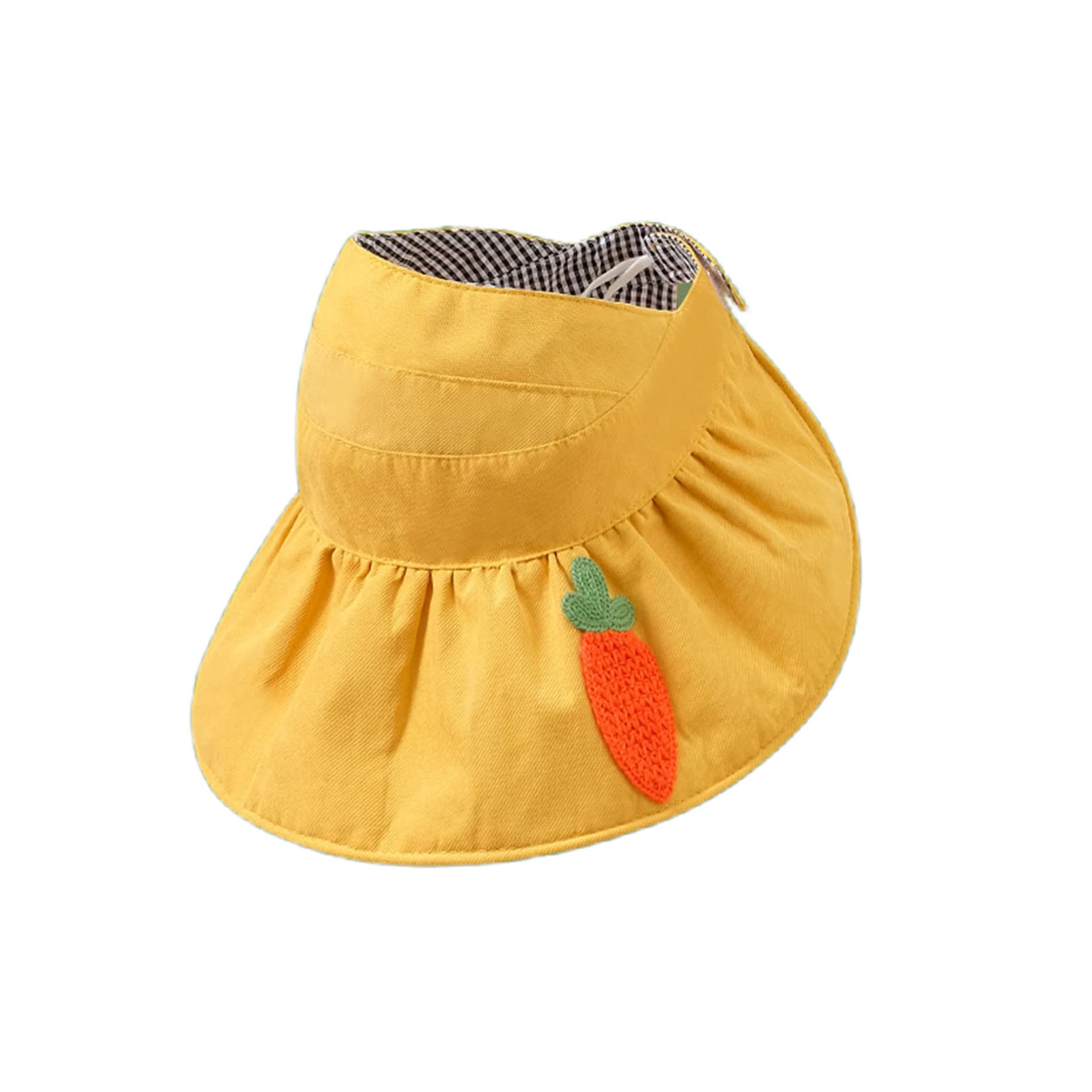 Sombrero de playa para niños con protección solar y visera abierta 8