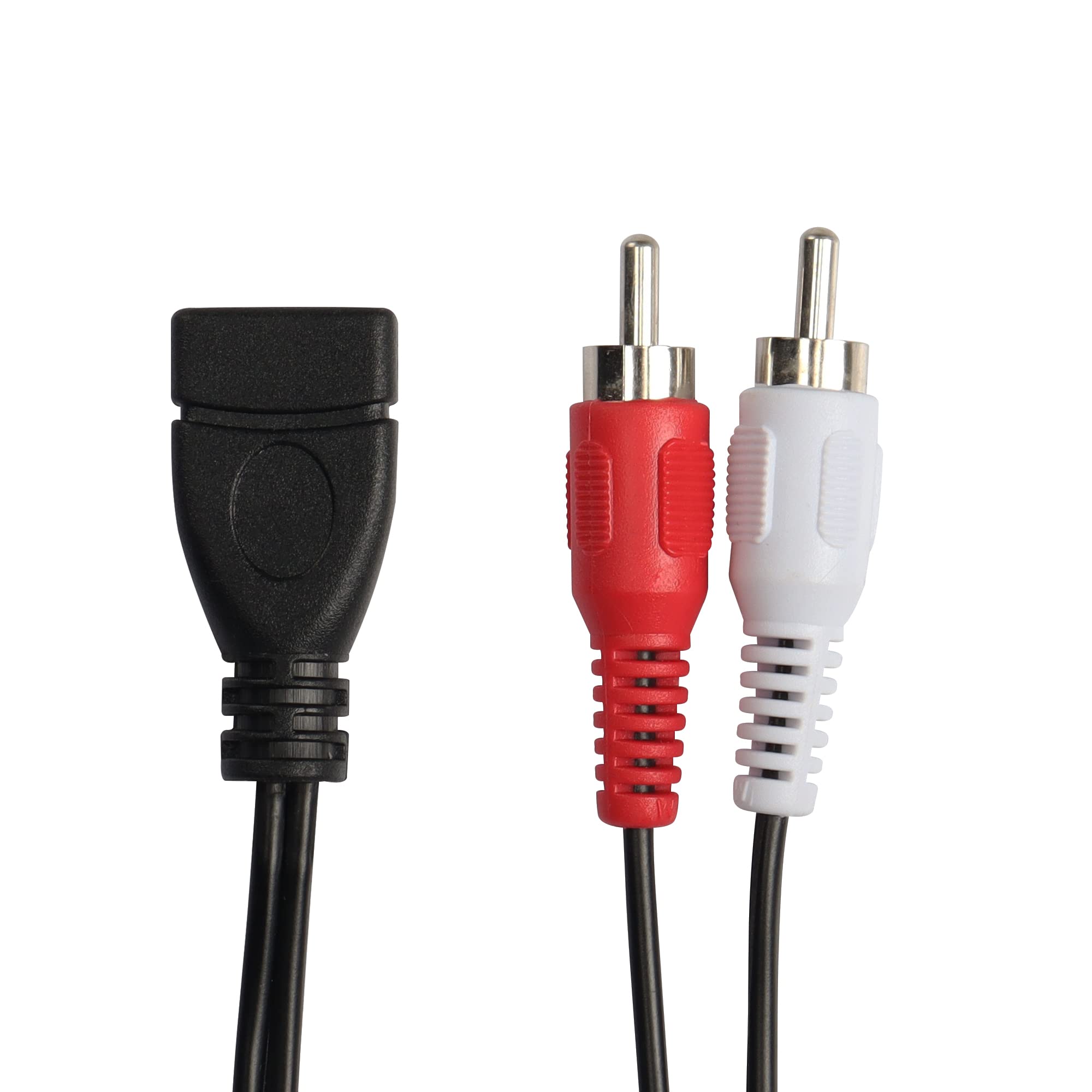 USB 2.0 A Maschio Femmina Presa A 2 RCA 2RCA Maschio Connettore Convertore Audio Video Cavo Di Prolunga Cavo Adattatore 1.5M/5 Ft Q1 - Foto 3