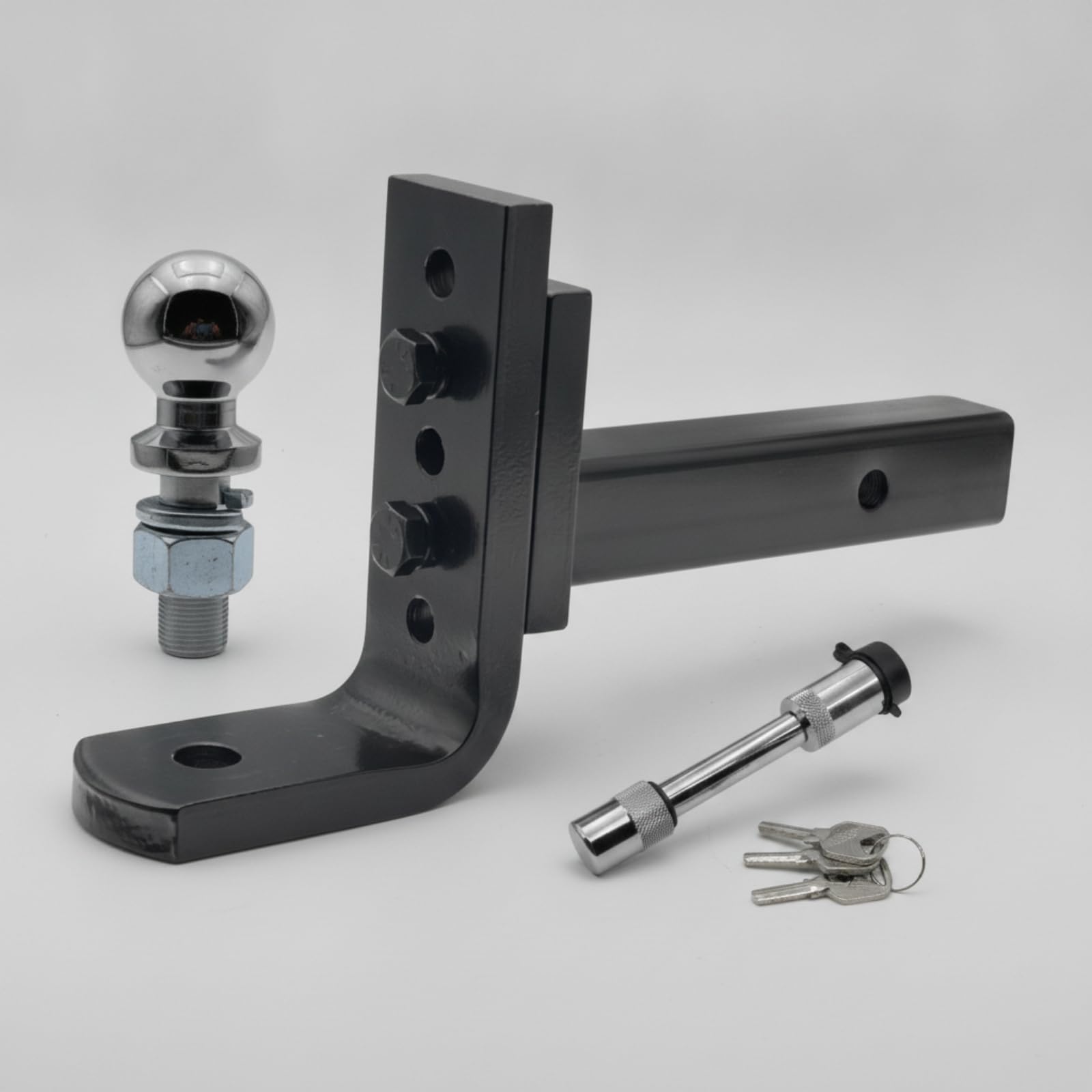 perfk Brazo Remolque Ajustable Multiorificio Herraje Reforzado para Conducción Todoterreno, Style to 1