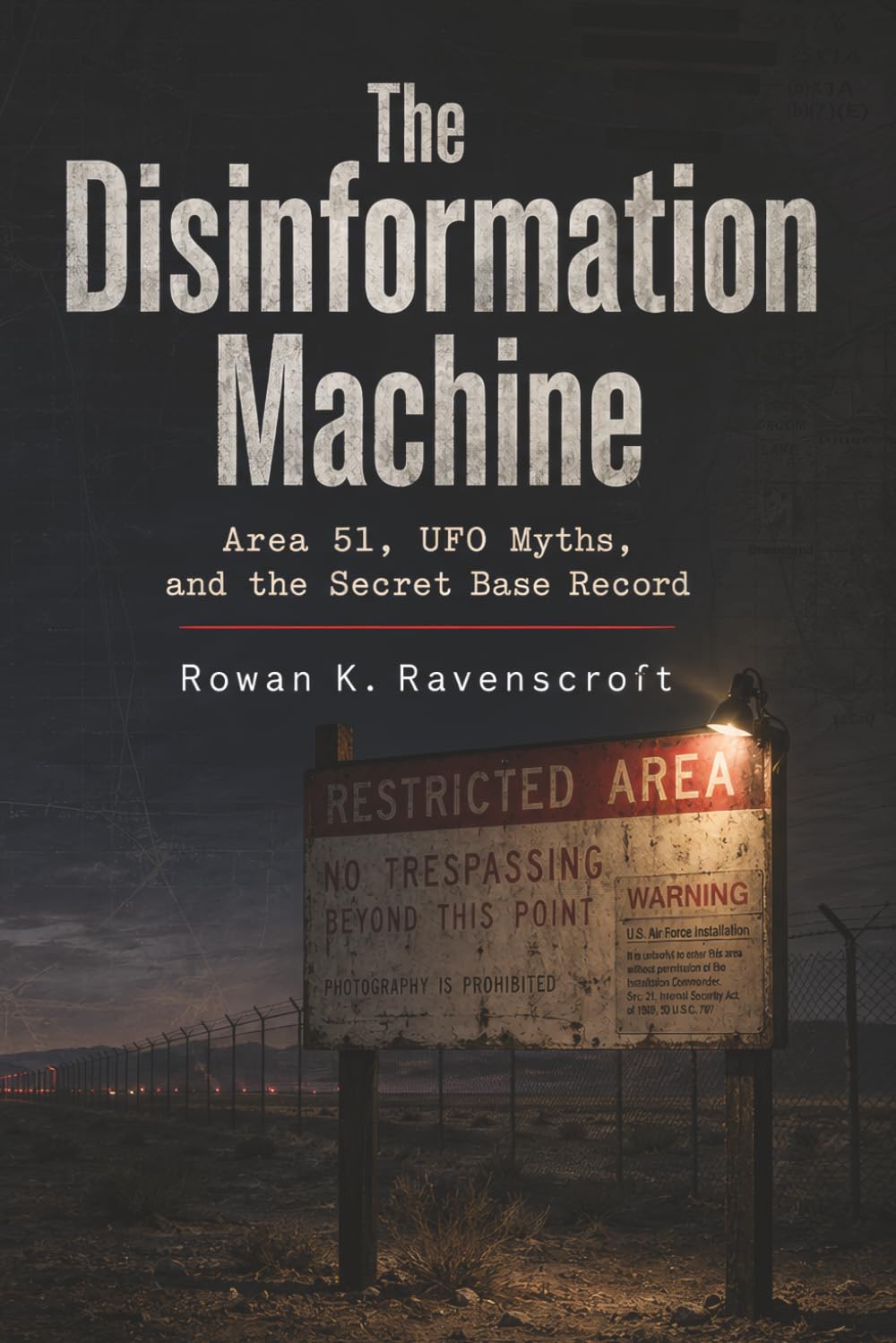 The Disinformation Machine: Area 51, UFO Myths, and the Secret Base Record