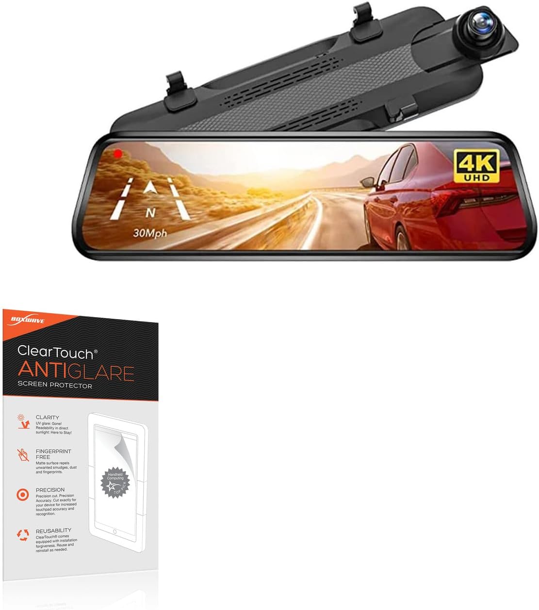 BoxWave Screen Protector Compatible with WOLFBOX G930 - ClearTouch Anti-Glare (2-Pack), Anti-Fingerprint Matte Film Skin