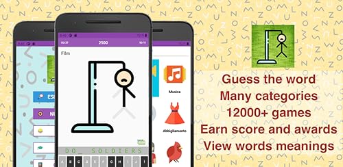 Boia (Hangman - Italian): FireTV, Android TV, Tablets, Phone