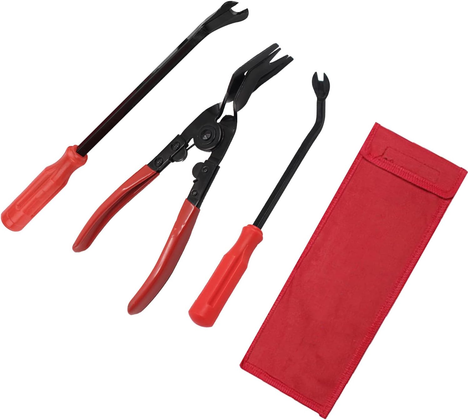 Hochferr 250 Pezzi Kit Smontaggio Pannelli Auto Attrezzi Auto Strumento di Rimozione Auto Cunei
