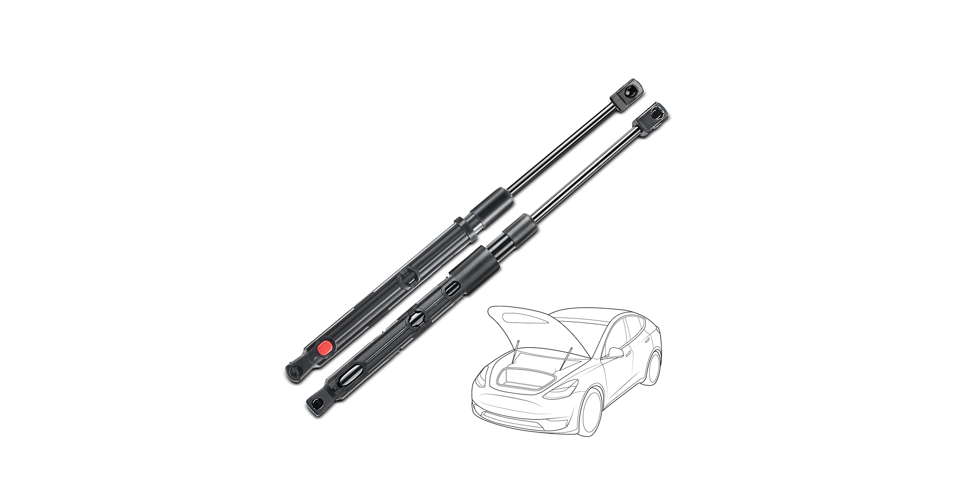 Shocks, Struts & Suspension Front Hood Gas Lift Supports Struts Shocks Springs P