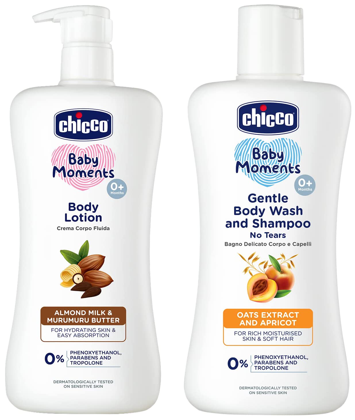 Chicco Body Lotion 500Ml With Gentle Bodywash & Shampoo 200Ml-image-32