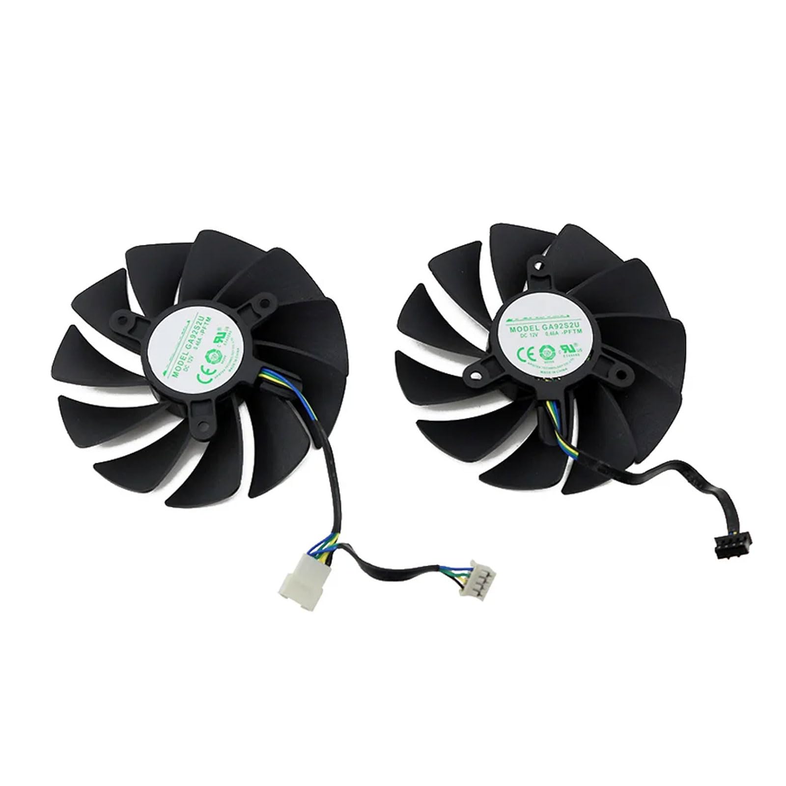 QKFTCSDW GPU Lüfter 87mm - Ersatzlüfter Für RTX 3060 Ti, 3050 Grafikkarten