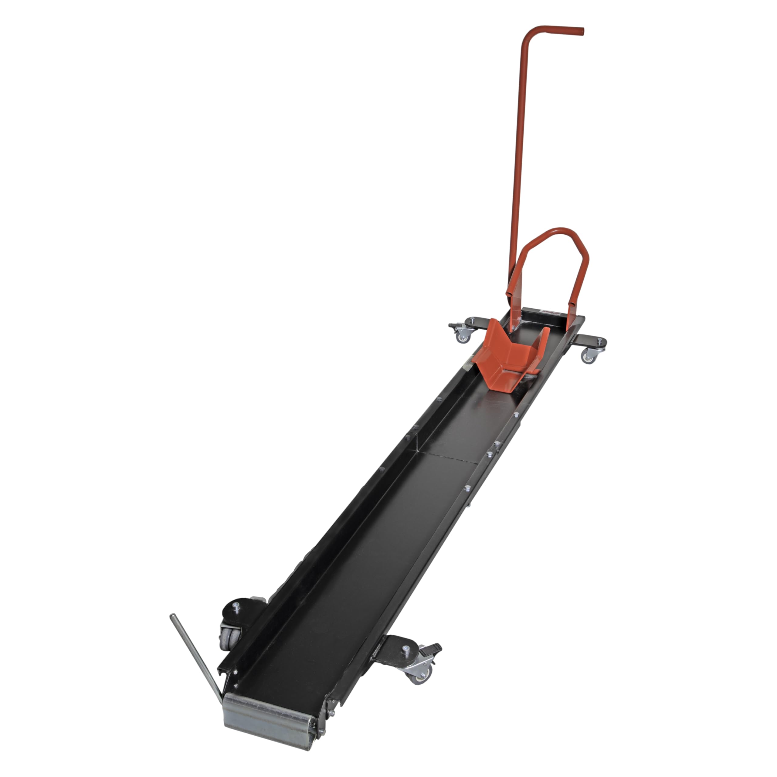 Extreme Max 5001.6744 Motorcycle Dolly with Wheel Chock, Locking Casters, and Handle for Easy Movement for Maintenance and Storage - 1100 lb. Capacity(incomplete)