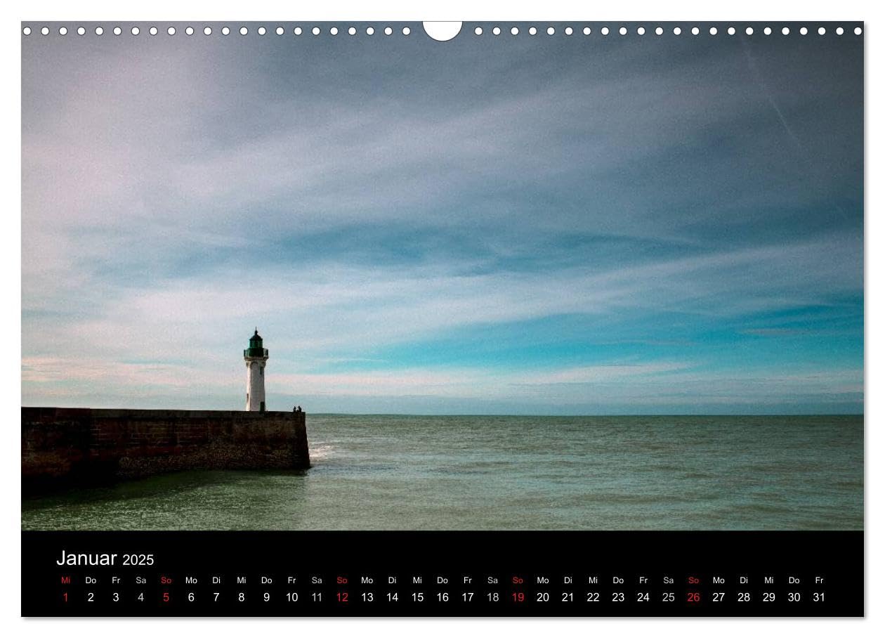 Frankreich Normandie (Wandkalender 2025 DIN A3 quer), CALVENDO Monatskalender: Malerische Landschaften der Normandie