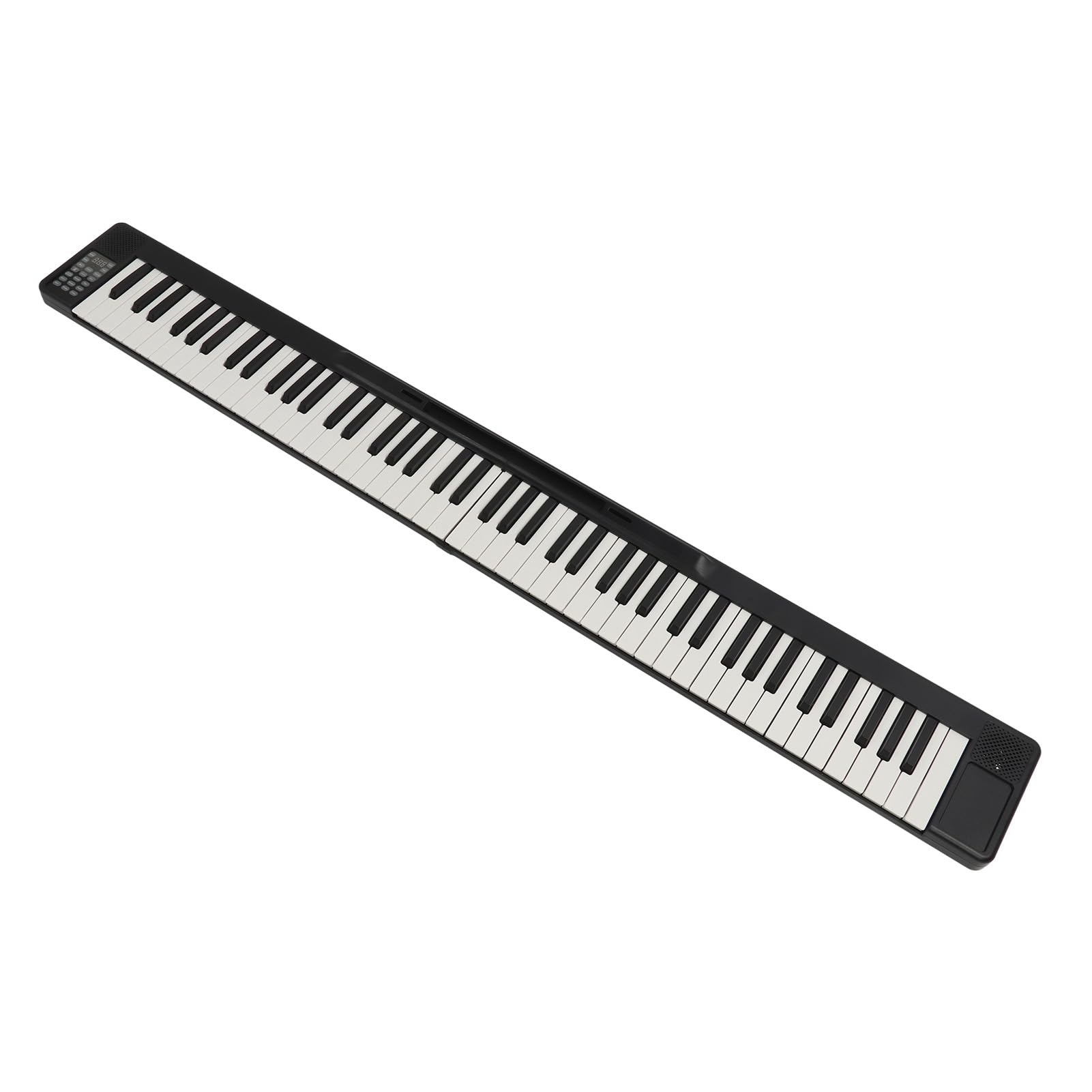 128 Tonos, 128 Ritmos, 15 Canciones de Demostración de Piano Plegable Piano órgano Electrónico Inteligente con Altavoz para Práctica y Entretenimiento