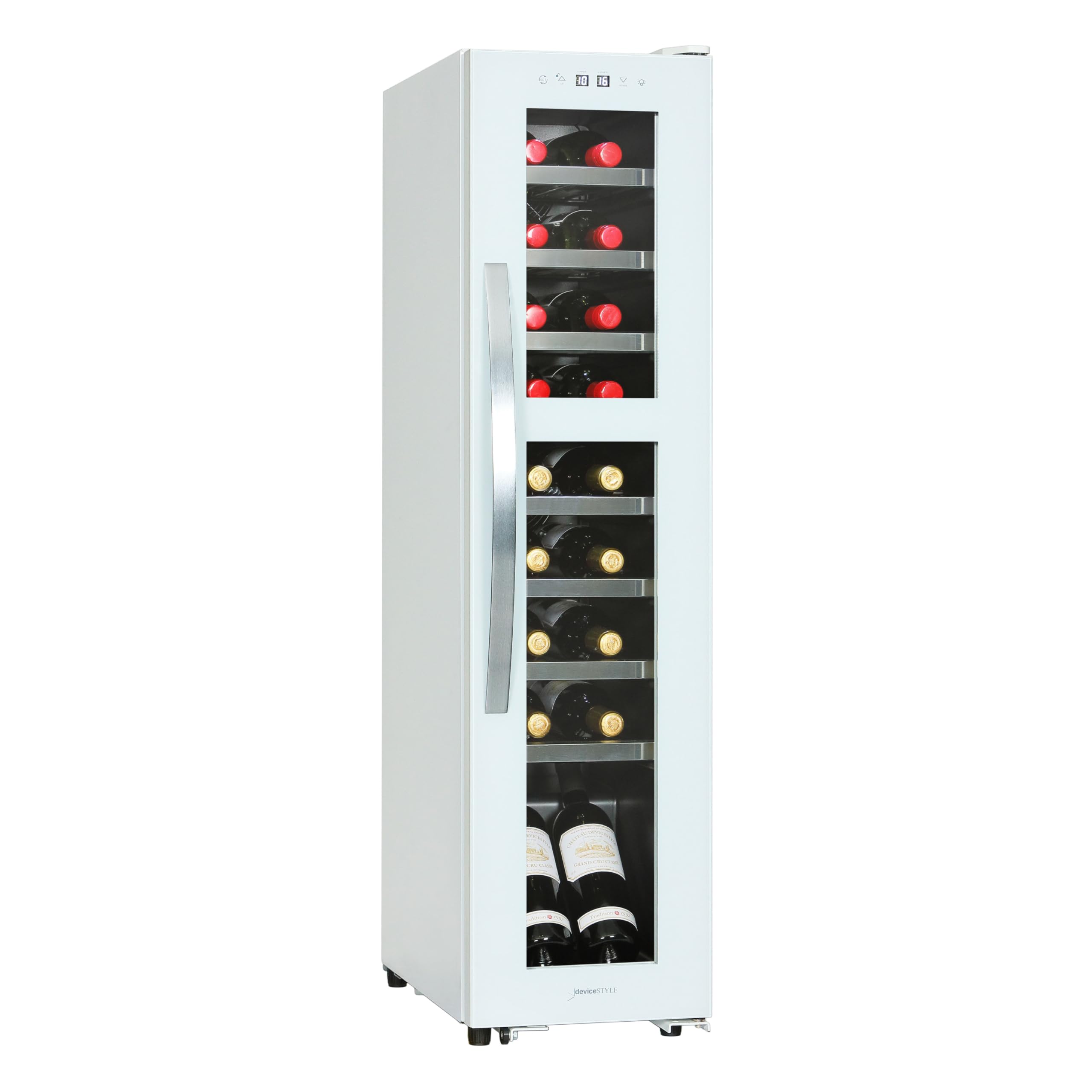 Amazon.co.jp: deviceSTYLE/デバイスタイル ワインセラー DCG-C18S-W