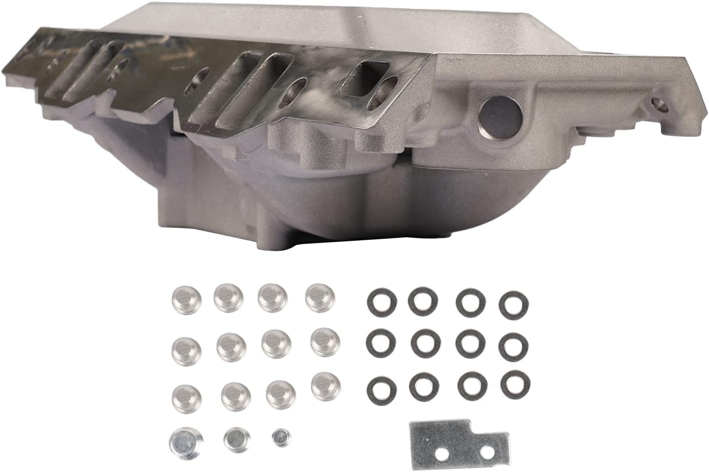 Small Block Air Gap Intake Manifold Dual Plane Replacement for 1967-2003 Chrysler LA Magnum 5.2/5.9L # 318 340 360 DM-3812# 421293A-4440